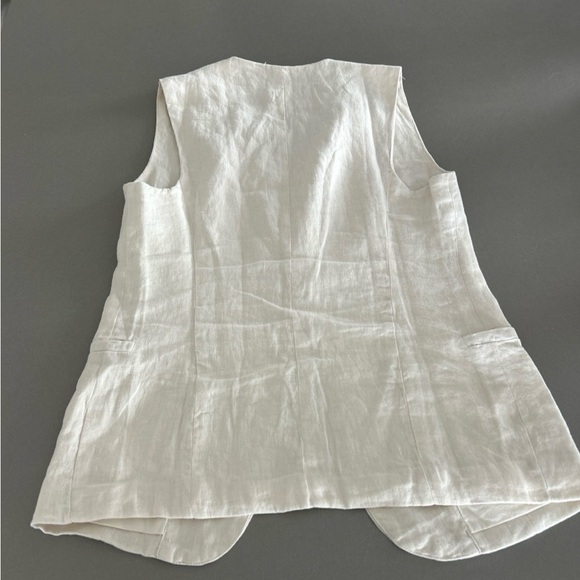 DL1961 Zia Vest Flax Linen - Picture 6 of 7